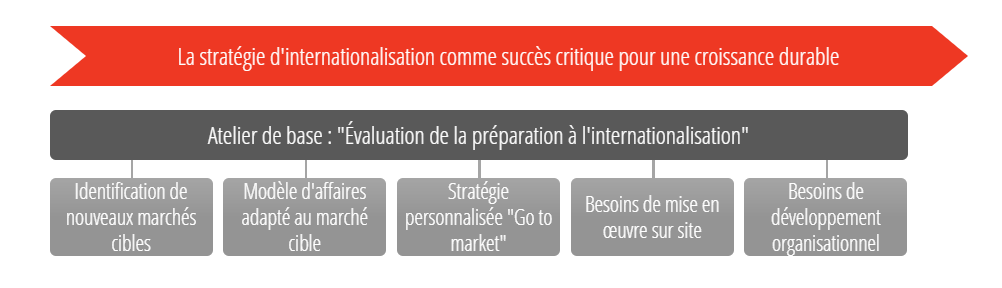 Internationalization strategy graph french