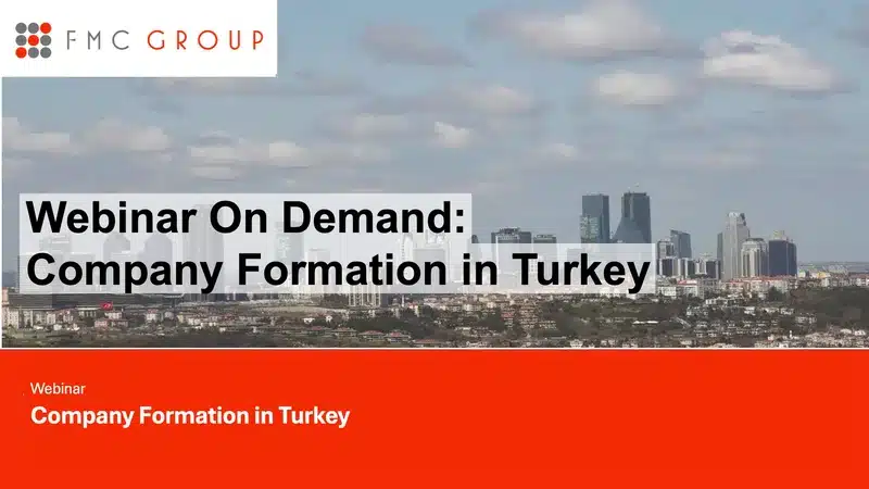 webinar on demand company formation turkey