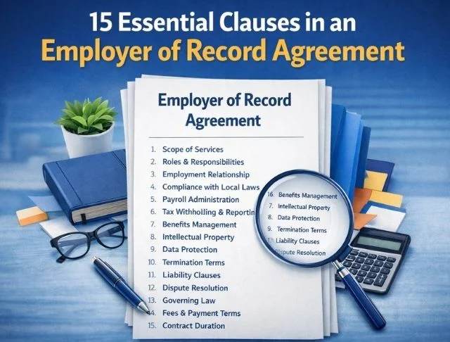 15 Essential Clauses in an Employer of Record Agreement