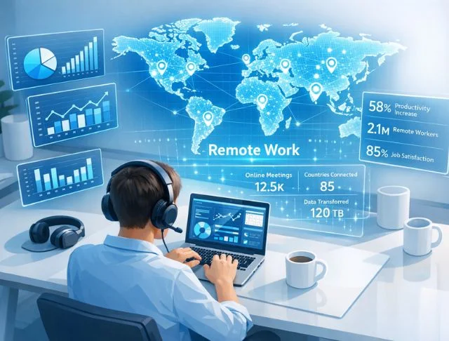 El auge del teletrabajo