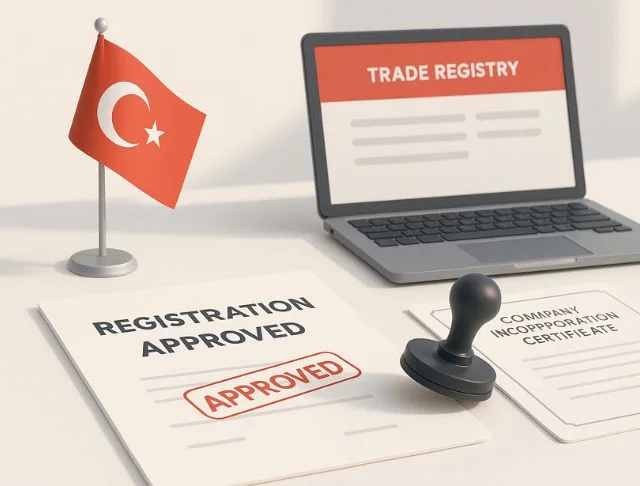 1. Enregistrement d'une personne morale en Turquie