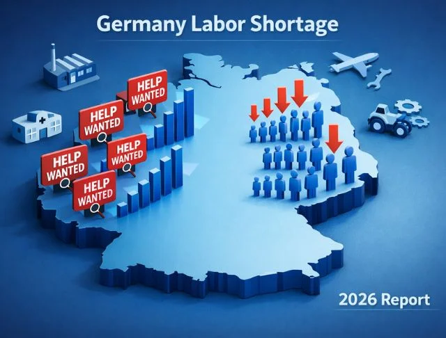 Germany Skilled Worker Shortage Stats 2026 Report