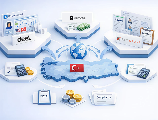 Deel vs. Remote vs. FMC Group  EOR in der Türkei