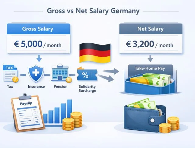 Understanding Gross vs. Net Salary in Germany