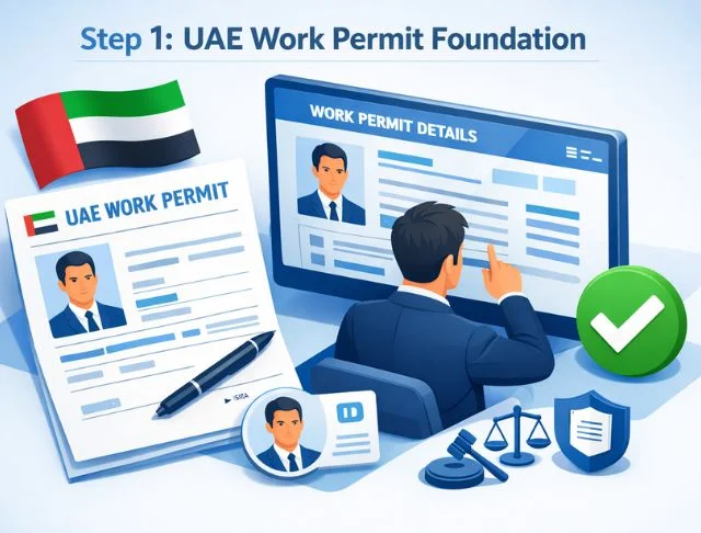 Fase 1: Capire cos’è un permesso di lavoro negli Emirati Arabi Uniti