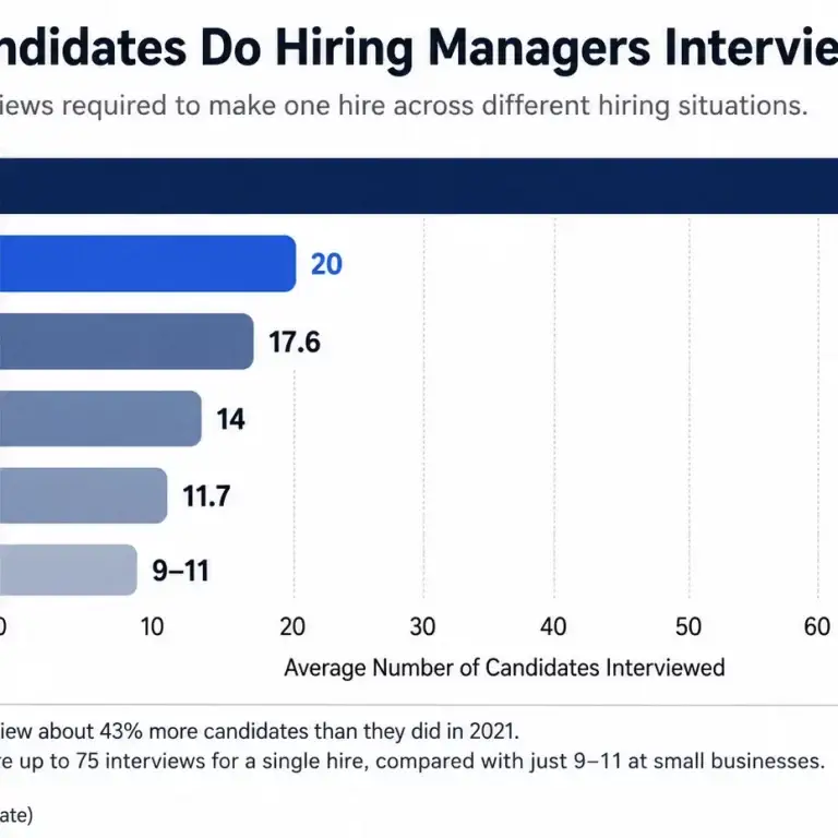 How Many Candidates Do Hiring Managers Interview